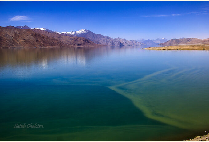 Splendid Pangong TSO Lake. Ladakh