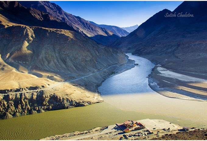 The conflux. Ladakh